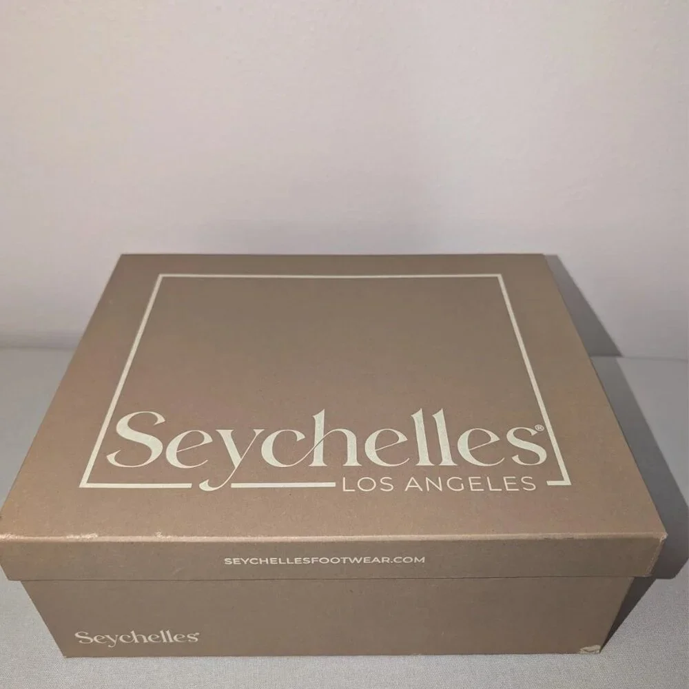 Seychelles Applause Platform White Woven Rafia Sandal Size 7.5 - Picture 5 of 9